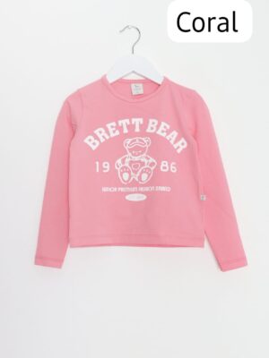 Camiseta Algodón lycra Estampada nena BEAR
