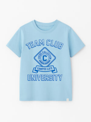 R01 Remera Algodon Lycra Con Estampa Varon TEAM CLUB