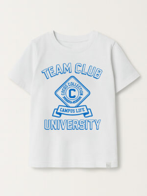 R01 Remera Algodon Lycra Con Estampa Varon TEAM CLUB