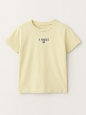 R05B Remera Comun Nena AMORE