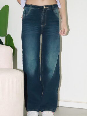 J05C Jean rigido Wide leg Nena