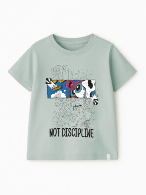 R01B Remera Relaxed Fit Varon NOT DISCIPLINE