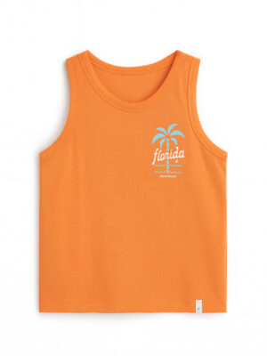 M01C Musculosa doble estampa FLORIDA varon