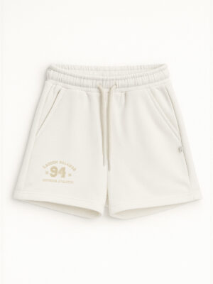 S03 Short Alg Rustico Liso Con Estampa Nena