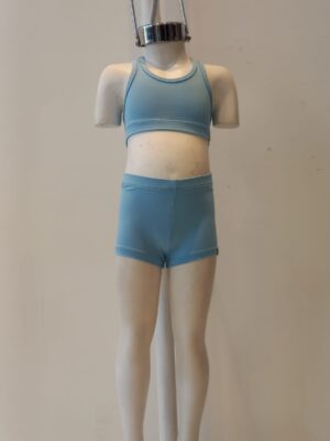 C02 Conjunto Fashion Top y Mini Short Deportivo Nena