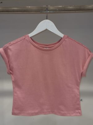 Remera Con Puntilla Nena