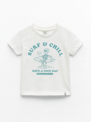 R01 Remera Comun SURF & CHILL Varon