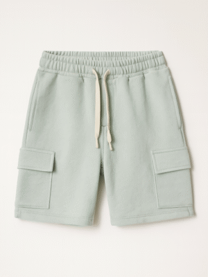 P41D Bermuda Alg Rustico Liso Cargo Varón