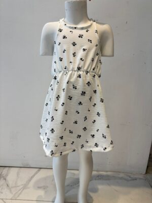 V01D Vestido Cey Estampado Con Espalda Cruzada Nena