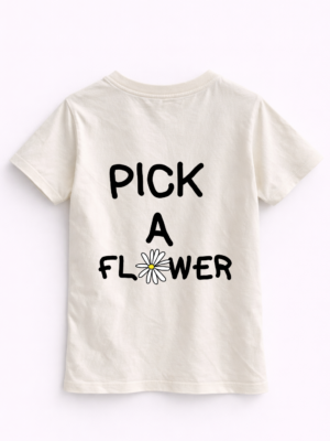 Remera Algodon Jersey "Pick a Flower"