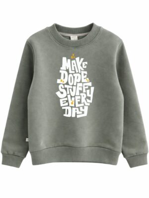 Buzo Frizado Varon MAKE DOPE STUFF