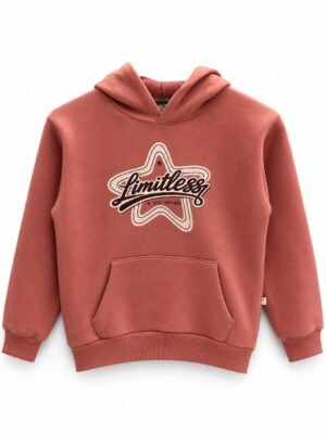 Buzo Frisado Canguro Nena LIMITLESS