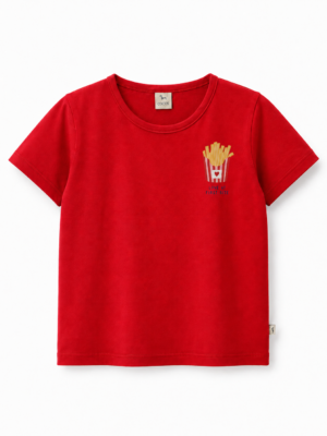 R05 Remera Nena Lycra FRENCH FRIES