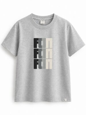 Remera Basica de Jersey Varon FUN