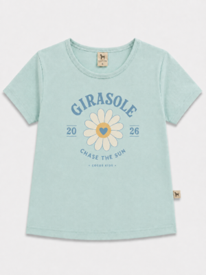 R05 Remera Nena Lycra GIRASOLE