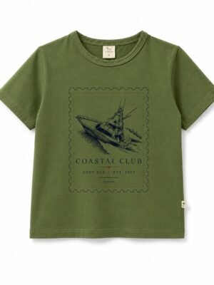 Remera Basica de LYCRA Costal club Varon