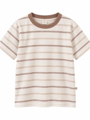 Remera Basica Algodon RAYADA