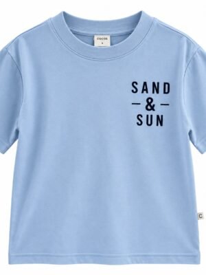 Remera de Algodon Doble estampa SAN & SUN