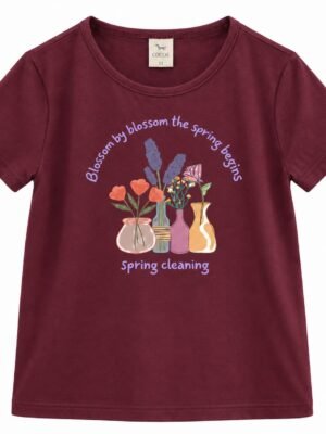 R05l Remera Basica de Jersey spring cleaning