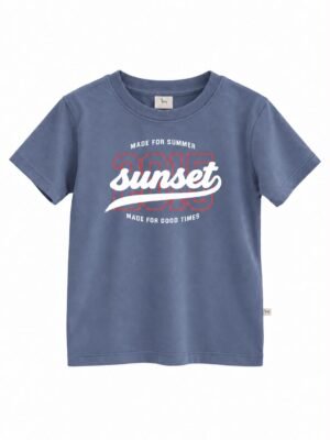 Remera Basica de Jersey Varon SUNSET