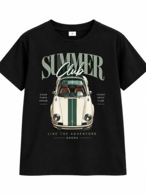 Remera Basica de Jersey Varon SUMMER CLUB