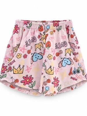 S02A Short de jersey full estampa